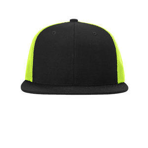 Casquettes de camionneur de haute qualité à prix de gros, casquettes de camionneur en maille avec logo personnalisé pour hommes, casquettes de baseball ajustables en coton à fermeture snapback, décontractées - Product Image 4