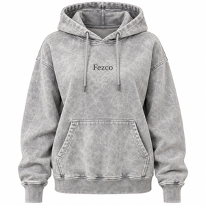 Trendy Acid Wash Hooded <b>Sweatshirts</b> for Women Stylish <b>Sweatshirt</b> <b>Embroidery</b> Plain Heavyweight Sun fade Winter Sweater - Product Image 4