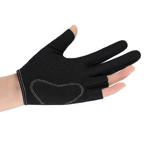 2026 Left Hand <b>Billiard</b> Gloves Full Finger Breathable Mesh Non Slip Fingertip for Club Use Wholesale Sports Equipment - Product Image 3