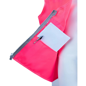 Chaleco de Seguridad Reflectante de Alta Visibilidad con Logotipo Personalizado, Múltiples Bolsillos, Transpirable, Ropa de Trabajo para Hombres y Mujeres - Product Image 6