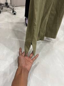 Wholesale Olive Green SOLID <strong>Dungaree</strong> Jumpsuit Square Neck Sleeveless Adjustable Straps Casual <strong>Women's</strong> Wear Pockets Wide Leg - Product Image 4