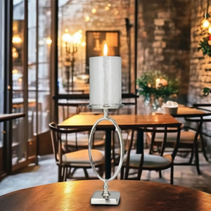 Candelabro Moderno de Metal, Decoración Urbana Contemporánea para el Hogar, Hecho en India, Zahid Exports, Mayorista - Product Image 3