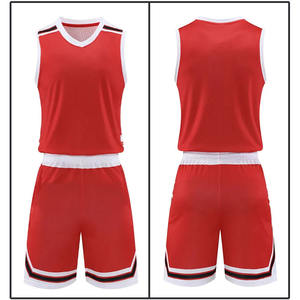 Ensemble de survêtement de basketball personnalisé, maillot réversible et respirant pour hommes, garçons et enfants - Product Image 2