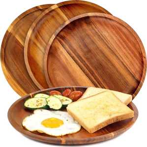 Plato de madera de la mejor calidad para frutos secos, para fiestas, almacenamiento de frutos secos y nueces, dividido, para el hogar, sala de estar, a bajo precio. - Product Image 2