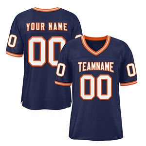 Jersey de Fútbol Americano Unisex Más Vendido, Uniformes Personalizados para Adultos, 100% Poliéster de Secado Rápido, Números de Equipo - Product Image 1