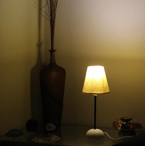 Wholesale Beautiful Fashion Lamp 100% Banana Fiber Organic Paper Purely Recycled & Handmade Residential Hotel Decoration Lamp - Product Image 3