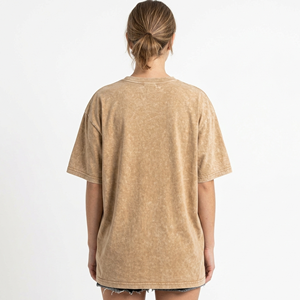 Camiseta de Verano Extra Grande con Logotipo Personalizado para Mujer, Estilo Casual, Holgada, de Manga Corta, para Vacaciones en la Playa, de Algodón, a la Moda - Product Image 6
