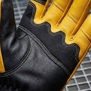High-quality Goat Grain Leather Safety Work <b>Gloves</b> With <b>Long</b> Cuff Heavy Duty Construction Heat Resistant For Industrial - Product Image 5