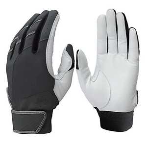 Hot Selling Baseball Batting Gloves with Superior Grip Breathable Short Cuff Adjustable Wrist Strap for Baseball Training & <b>Game</b> - Product Image 1