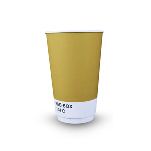 Custom Printed 20oz coffee Paper Cup Double Wall Design for Beverages - Product Image 6