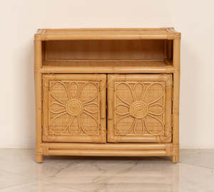 Rattan <b>Kids</b> Cabinet Compact <b>Storage</b> Cabinet Handcrafted Organizer Cabinet Functional Furniture Cabinet For Bedroom <b>Storage</b> - Product Image 1
