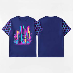 เสื้อยืดพิมพ์ลายกราฟิกผู้ชาย แขนสั้น ทรงคลาสสิก ผ้าฝ้าย สไตล์เรโทร เสื้อยืดลำลองใส่สบายสำหรับฤดูร้อน เสื้อยืดผู้ชาย - Product Image 6