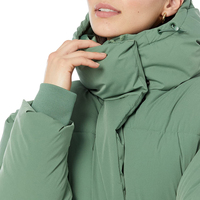 Veste matelassée de haute qualité à prix de gros, respirante, en polyester, avec logo personnalisé, pour femmes