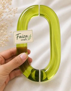 Customized Modern Acrylic Chain Wall Accents Handmade Modern <b>Ornamental</b> Resin Hanging for Home Decor Diwali Festival Ready - Product Image 6