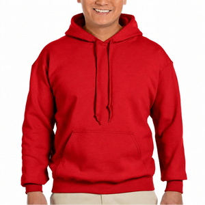 เสื้อฮู้ดผ้าฟลีซคอตตอน/โพลีเอสเตอร์แบบเรียบ ปี 2026 ราคาขายส่ง บริการ OEM คุณภาพสูง แฟชั่นสตรีทสำหรับฤดูหนาว - Product Image 6