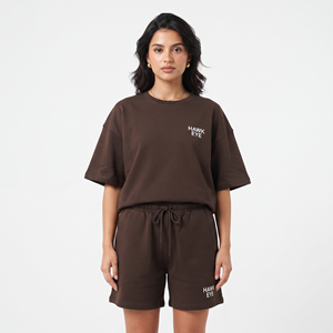 Conjunto Casual de Dos Piezas para Mujer al por Mayor: Shorts de Tela Suave y Top Estampado de la Mejor Calidad - Product Image 5