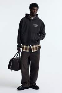 Sudadera con Capucha de Alta Calidad para Hombre, con Logotipo Personalizado, de Algodón y Felpa, Cálida para Invierno - Product Image 5