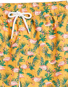 กางเกงขาสั้นผ้าแคนวาสลำลองสำหรับผู้ชาย สไตล์สตรีทแวร์ ปรับแต่งได้ ผลิตจากโรงงาน ขายส่ง ป้องกันรอยยับ ระบายอากาศดี คอลเลคชั่นฤดูร้อน พร้อมเชือกผูก - Product Image 5