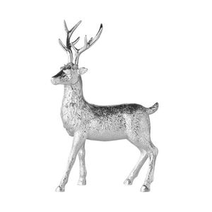Best Quality Aluminum Reindeer Table Centerpiece For Holiday Dining Table Decoration With Decorative Reindeer Sculpture Style - Product Image 1