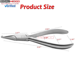 Pinzas Dentales Profesionales Rectas para Ortodoncia, Instrumentos Médicos de Acero Inoxidable de Primera Calidad - Product Image 3