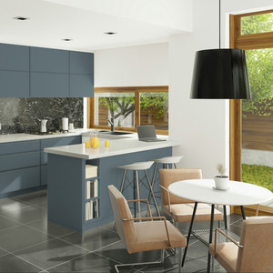 JY Project Customized Eco MDF Modular Kitchen <b>Cabinet</b> Freestanding Design Organizer <b>Storage</b> Luxury RTA Vietnam Supplier - Product Image 5