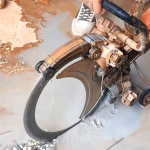 Sierra Circular Profesional para Concreto de 8000W HGP, 29cm, Cortadora Eléctrica de Paredes de 220V, Profundidad de Corte de 29cm para Mampostería, Accionada por Motor, 1 Año de Garantía - Product Image 3