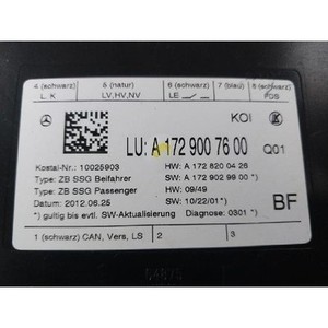 ECUs et modules informatiques d'occasion de classe E A1729007600 - Product Image 5
