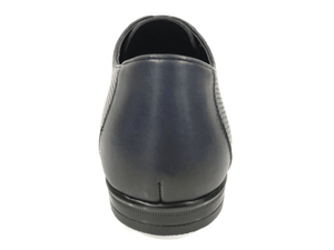 Zapatos Oxford de Vestir para Hombre, Negros, de Cuero Genuino, Punta Redonda, con Cordones, Suela de Goma Antideslizante, para Todas las Temporadas, Oficina, Carrera, Color Sólido - Product Image 5