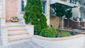 Dalles de pavage en grès arc-en-ciel poli par GROCON – Idéales pour l'aménagement extérieur et les patios - Product Image 5