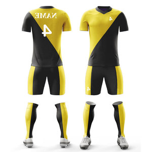 Uniforme de Fútbol para Clubes Juveniles Masculinos, Jersey con Impresión Digital Multicolor, Conjuntos de Uniformes de Fútbol Personalizados, Deportivos - Product Image 4