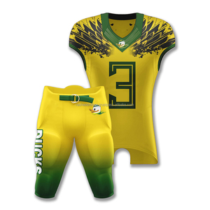 Nouvel arrivage de modèles vierges personnalisés avec impression par sublimation de pantalons de football américain pour jeunes adultes et hommes uniformes maillots - Product Image 3