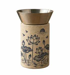Quemador de incienso hecho a mano con diseño floral bordado, soporte aromático para todas las estaciones a precio económico. - Product Image 3