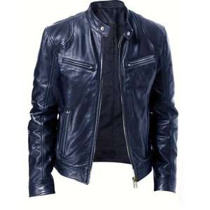 Vestes de sport pour cyclistes filles et garçons, coupe ajustée, qualité supérieure, 100% cuir de buffle original, style tendance - Product Image 2