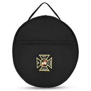 Premium Knights Templar Fatigue Cap Case Black Cordura Protective Travel Case with Custom Embroidery - Product Image 2