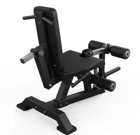 Équipement de musculation DW SPORTS, machine à flexions et extensions des jambes avec banc de musculation réglable, ensemble de barres et poids