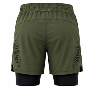 Shorts de plage pour hommes personnalisés, poches imperméables, séchage rapide, maillots de bain légers, vêtements de sport d'été, fournisseur OEM de vêtements de sport pour hommes - Product Image 5