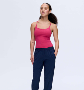 Débardeur en tricot respirant et écologique pour femme - 100% coton, style sportif avec logo personnalisable sur le devant - Product Image 4