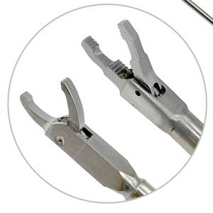 2 Piezas de Instrumentos Quirúrgicos Ortopédicos de Calidad Alemana para Artroscopia de Rodilla, Pinza de Sutura de Acero Inoxidable, Pasador de Sutura - Product Image 2
