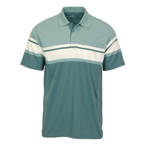 Camisetas Polo a Rayas para Hombre, Diseño Personalizado, Manga Corta, Corte Ajustado, Estilo Casual, Ideales para el Verano, Gran Venta - Product Image 3