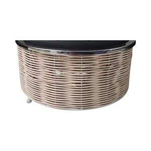 Casseroles en rotin au style unique avec couvercle en métal, idéales pour un service élégant et une présentation de plats chauds, récipient alimentaire d'Inde - Product Image 3