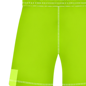 Pantalones Cortos de Rugby Verde Lima y Blancos, Cintura Elástica con Cordón, Uniforme de Equipo Geométrico Personalizado, Ropa Deportiva Transpirable para Entrenamiento - Product Image 3