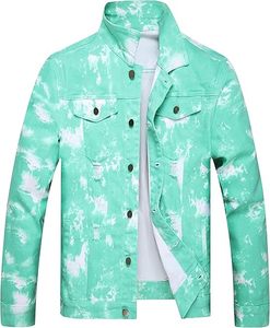 Wholesale High Quality Custom Logo Front 100% Cotton Men's Winter Jeans <b>Jacket</b> Breathable Eco-Friendly Quick Dry 280g Outdoor - Product Image 1