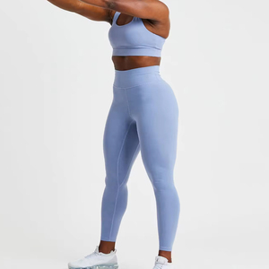 Conjunto de Yoga de Secado Rápido Personalizado a Precio de Mayoreo, Nuevo Diseño de Dos Piezas, Conjuntos de Yoga para Entrenamiento Físico - Product Image 2