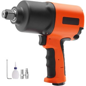 Llave de Impacto Neumática de 3/4 Pulgadas, 1870 lb-pie de Torque para Aflojar Tuercas, Pistola de Impacto Compuesta para Automóviles - Product Image 6