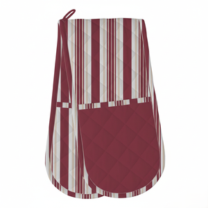 Stylish Double <b>Oven</b> <b>Glove</b> Premium Quilted Cotton Soft Grip for Baking Roasting & Grilling Ideal for Cooking - Product Image 3