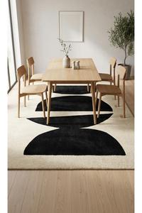 Handmade Wool Geometric Anti-Slip <b>Thick</b> Pile Modern <b>Rug</b> for Bedroom Kids Room & Home Use Export Sale - Product Image 5