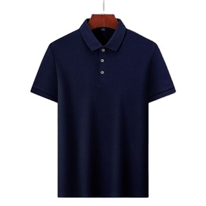 Polo à manches courtes pour hommes, 100% coton, original, avec logo brodé personnalisé, séchage rapide, coupe ajustée, US - Product Image 4