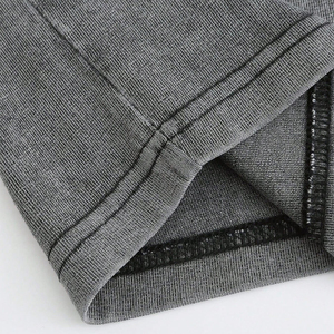 T-shirt long oversize délavé à l'acide pour femme, personnalisé, en coton doux 100 %, pour la fourniture en marque blanche - Product Image 5