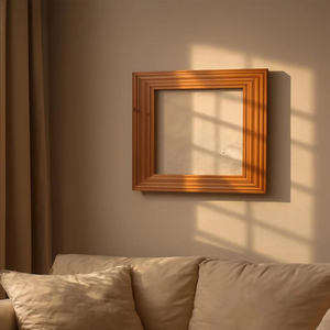 Cadre photo en bois de manguier massif de luxe, cadre photo en bois de manguier massif exclusif, artisanal, rustique, moderne, pour la maison, à poser sur une table - Product Image 2