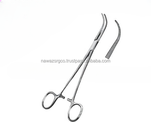 Pinzas Hemostáticas Delicadas de la Mejor Calidad, 20 cm, Acero Inoxidable, Instrumentos Quirúrgicos Manuales, Certificación CE - Product Image 1